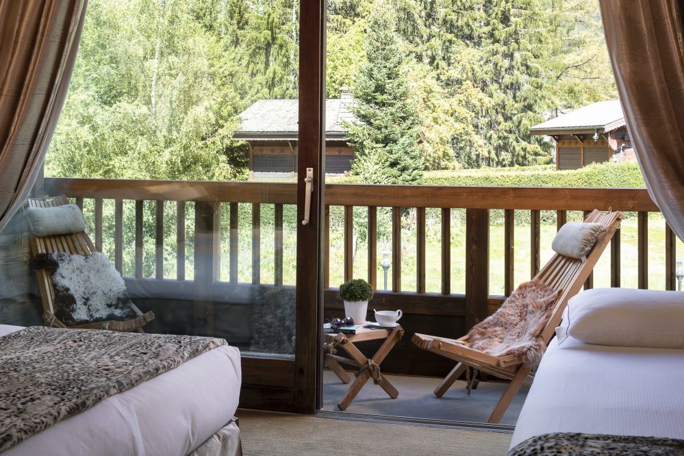 Les Grands Montets Hotel & Spa - Superior Room with Mont Blanc View
