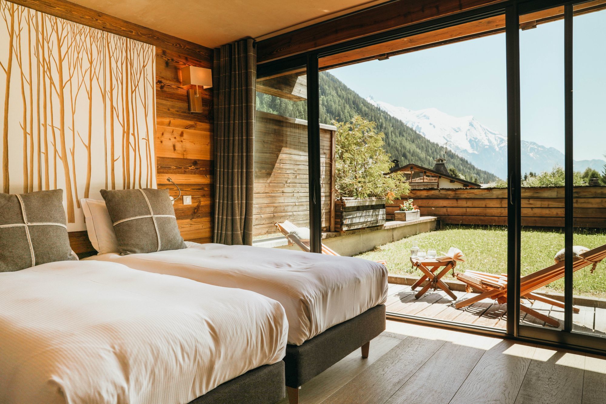 Les Grands Montets Hôtel & Spa - Suite avec vue sur le Mont-Blanc